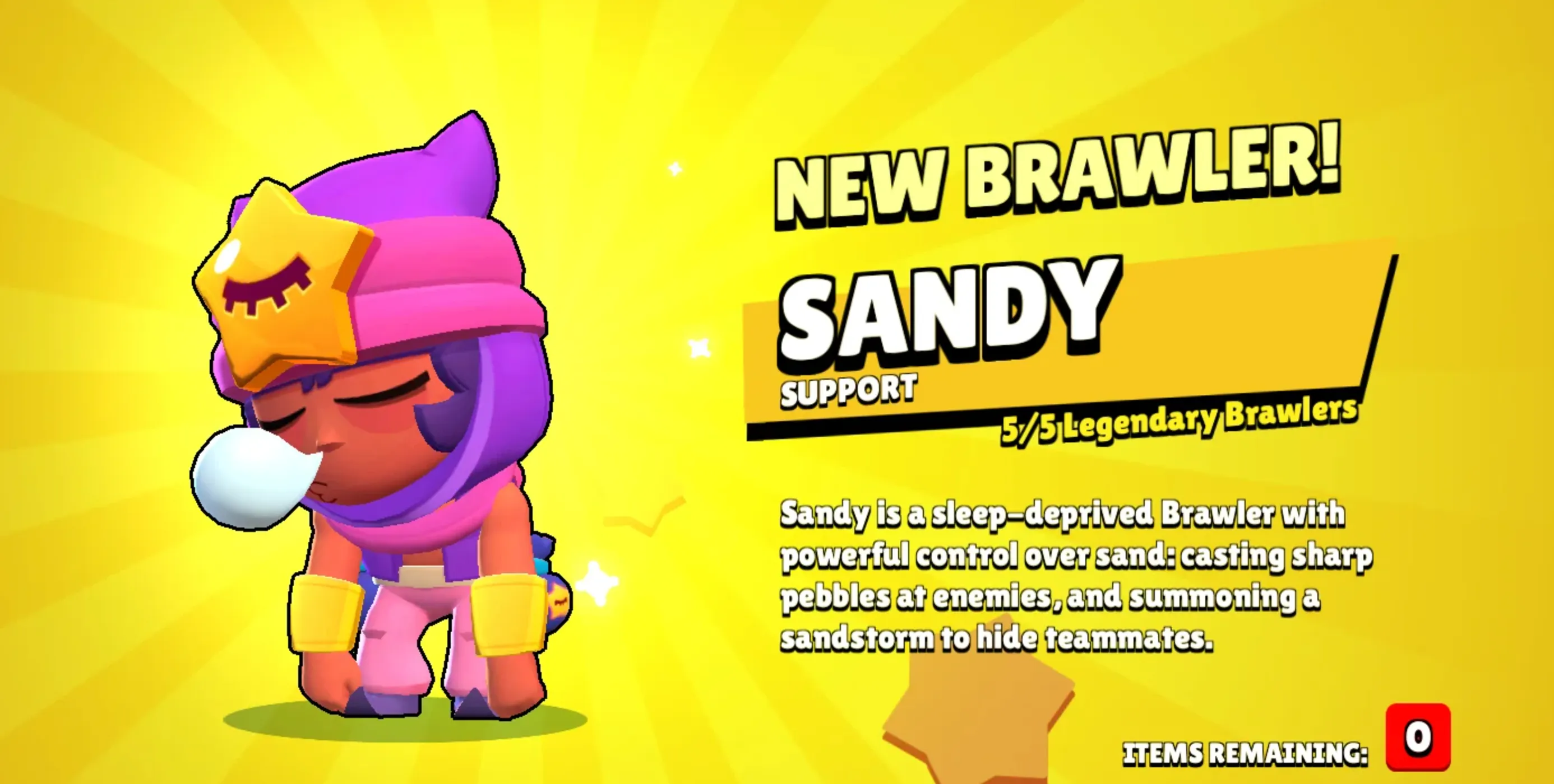 Best Balanced Build for Sandy